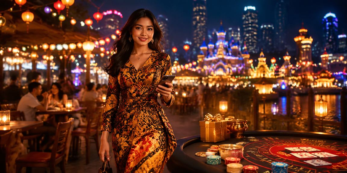 Pengalaman kasino baccarat berkualiti tinggi dengan rekaan batik Malaysia yang elegan